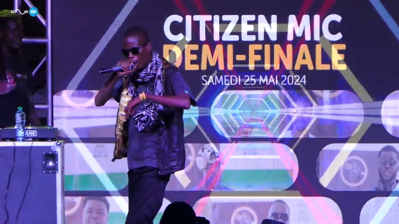 KASFOU SABA prestation demi finale Citizen Mic #2 la releve du Hip Hop 🇸🇳