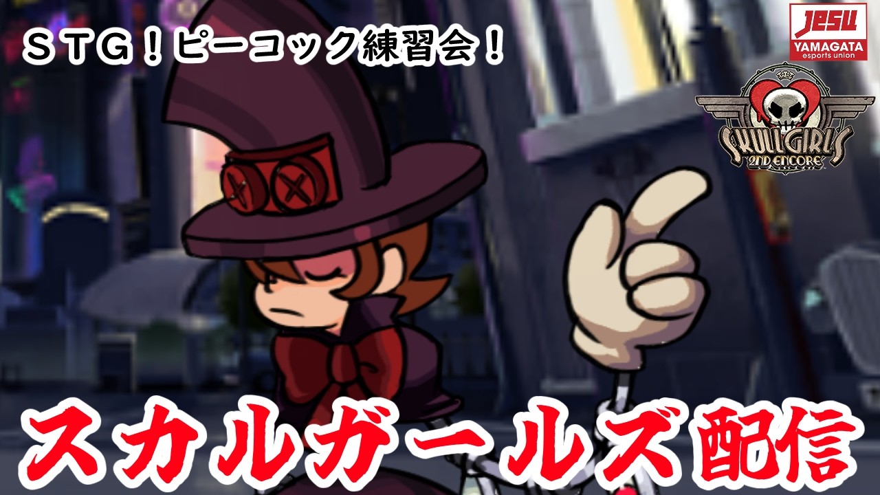 【 #skullgirls 】蛇庭式スカルガールズ！「STG！ピーコック練習会！」