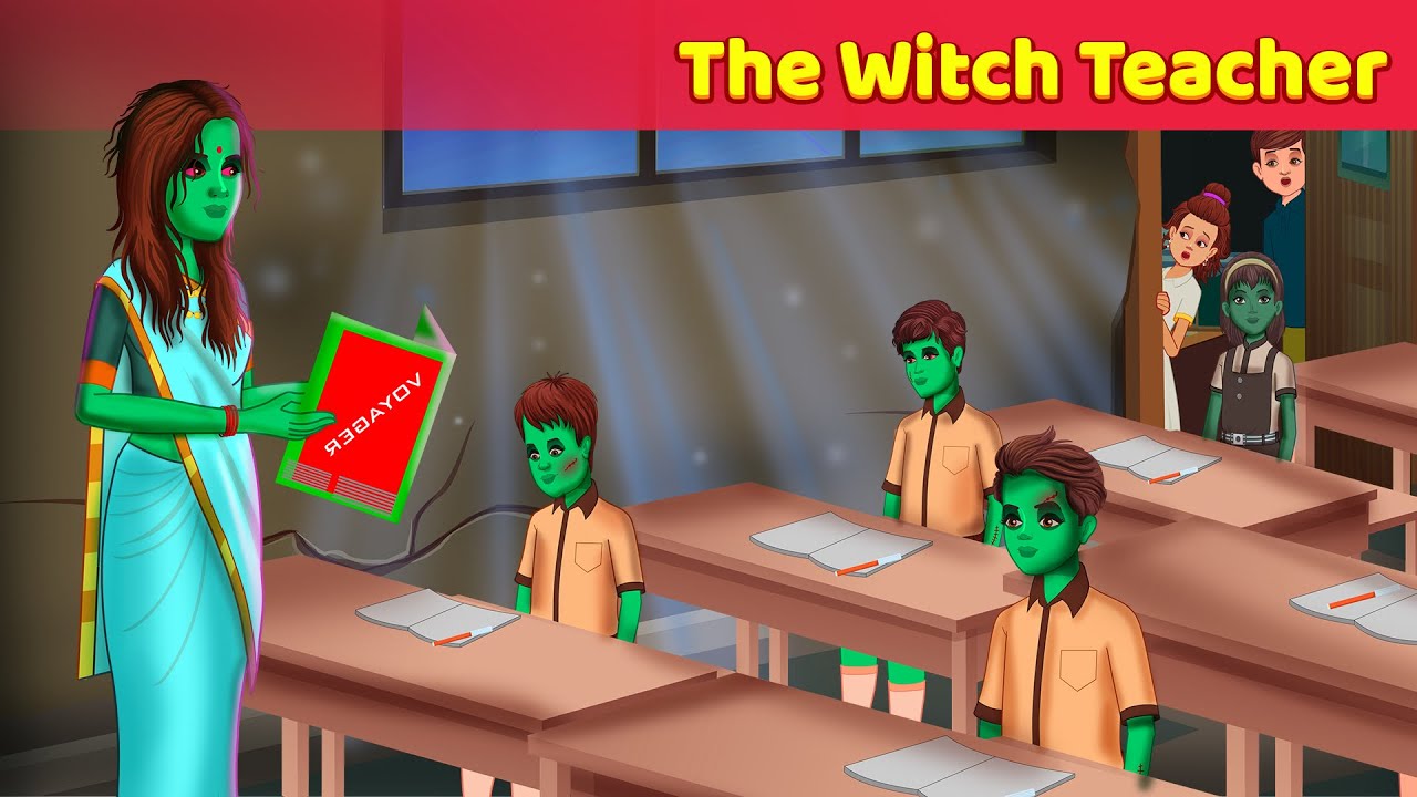 The Witch Teacher Compilation | English Animated Horror Stories | English Moral & Fairytale Stories