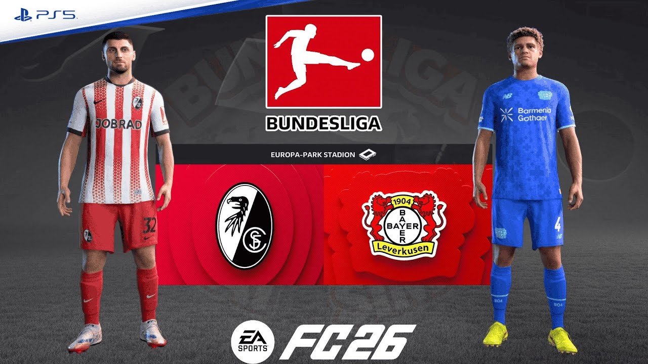 SC Freiburg v Bayer Leverkusen | Bundesliga 25/26 Matchday 25 | Match Simulation | FC 26 – PS5™ [4K]