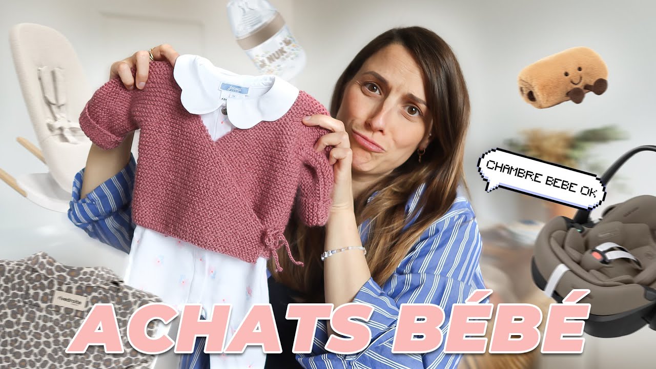 ON EST PRÊTS : achats bébé, chambre et valise maternité !
