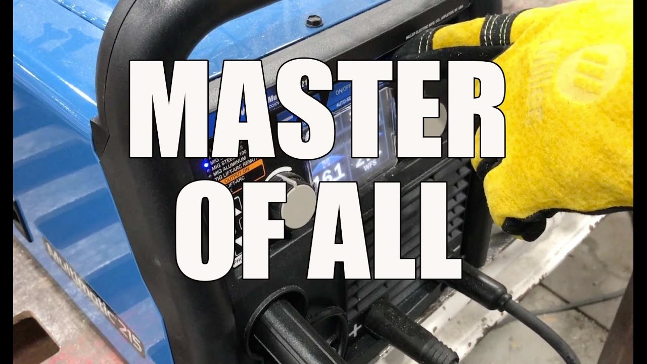 Miller Multimatic 215 Multiprocess Welder - At the Bodyshop