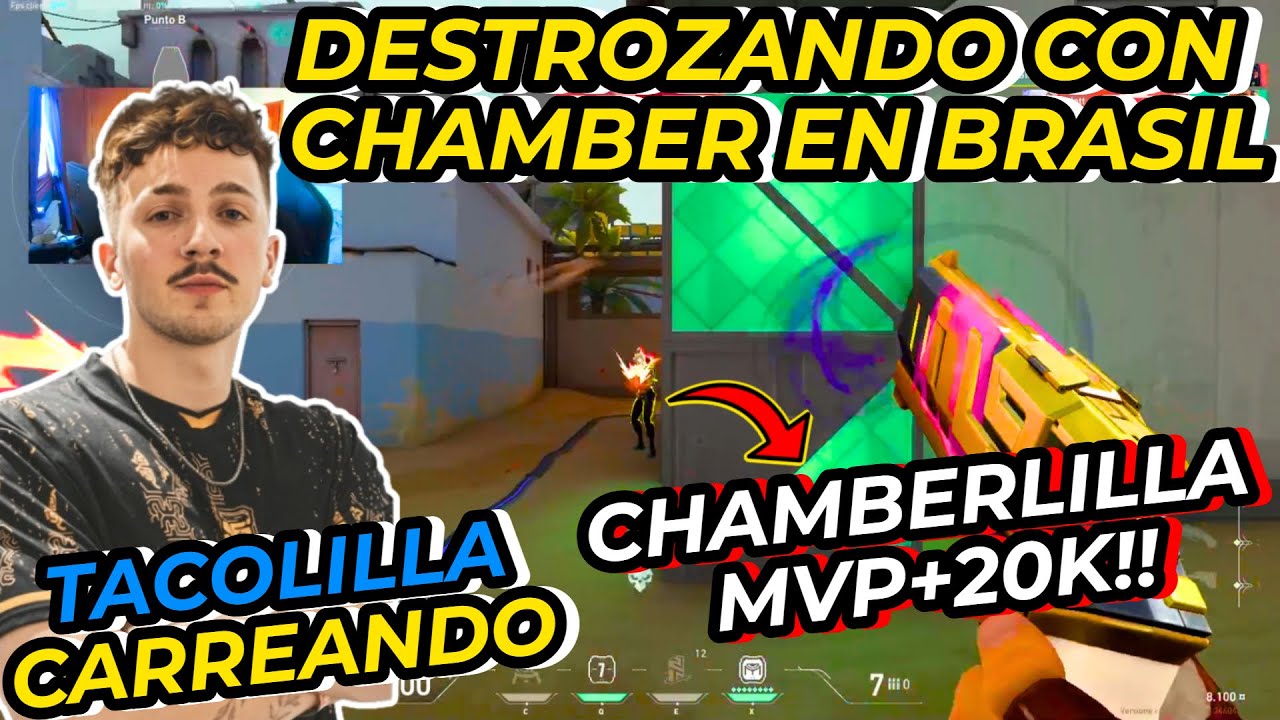 TACOLILLA REGRESA AL CHAMBER Y SALE MVP EN RANKED DE BRASIL | FULL INSANO CON OPERATOR |