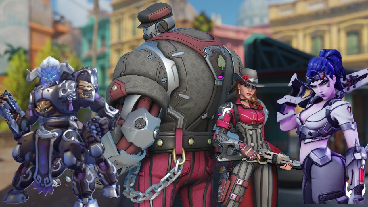 attempting to get better with widowmaker on overwatch