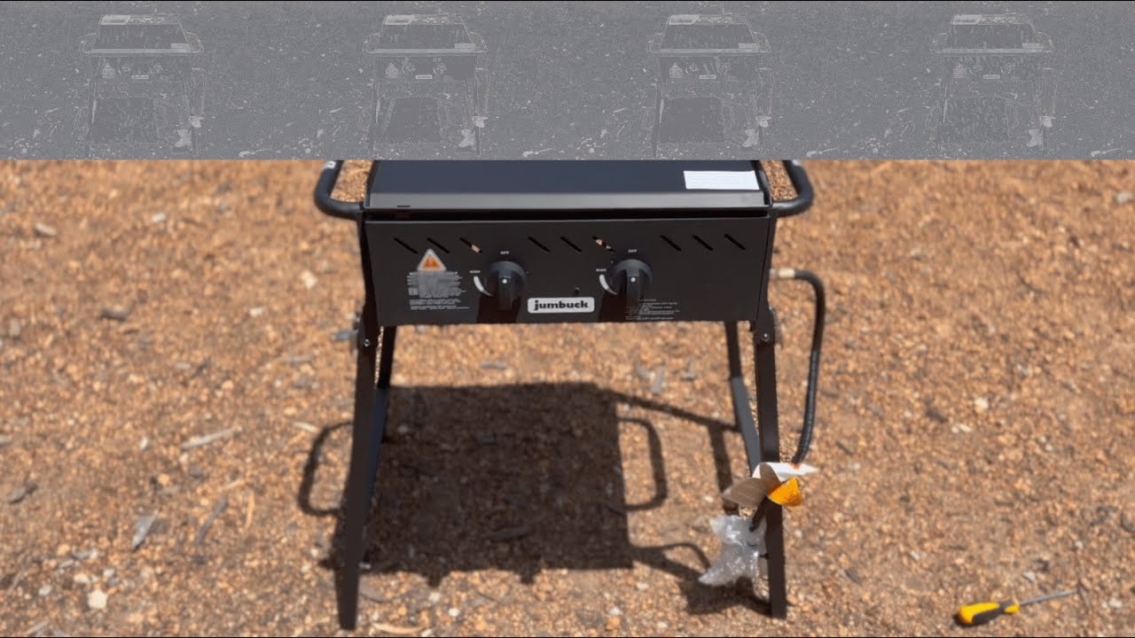 UNBOXING and ASSEMBLING a Jumbuck Delta 2 Burner BBQ