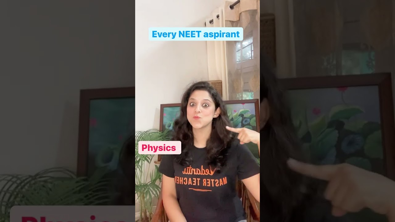 Vani Mam's insta reel || Every Neet aspirants be like || #shorts #vanimam