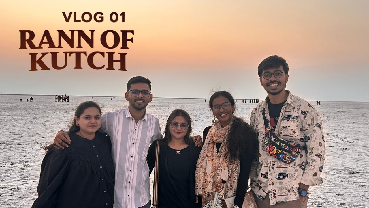 Road Trip Mumbai to Rann of Kutch | White Desert Gujarat | Vlog 1