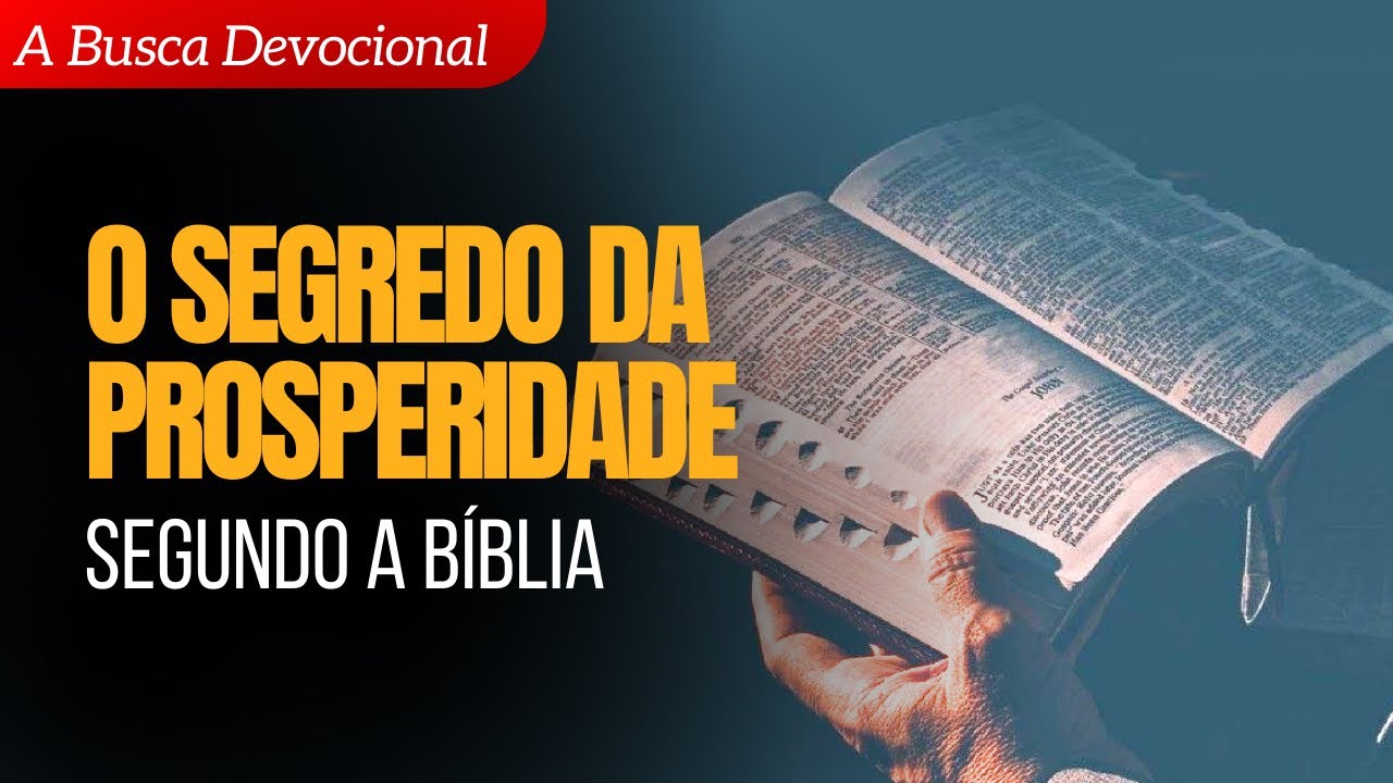 Deus Quer Te Prosperar, Mas Existe Um Caminho | A Busca Devocional #13