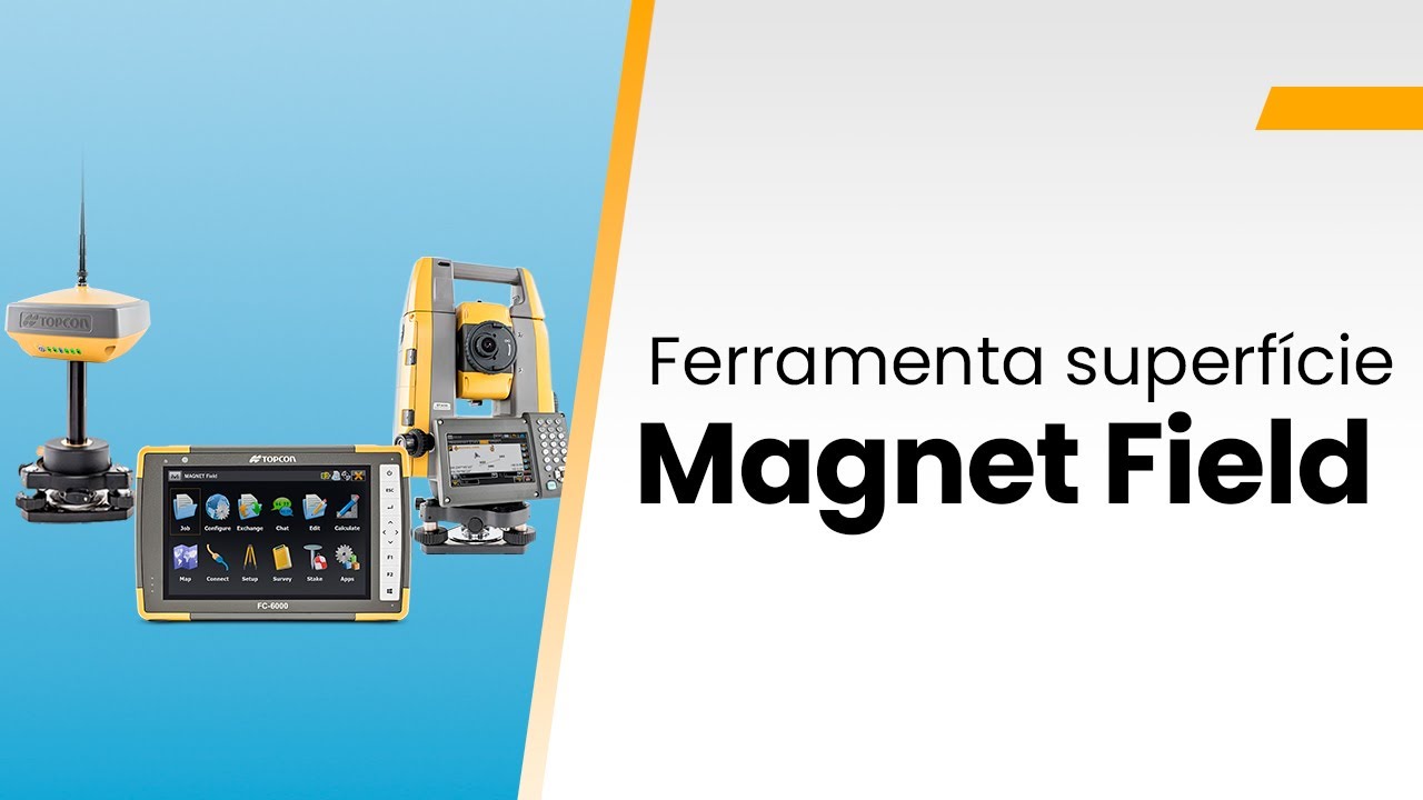 Ferramenta Superfície do Magnet Field | Software de campo da Topcon