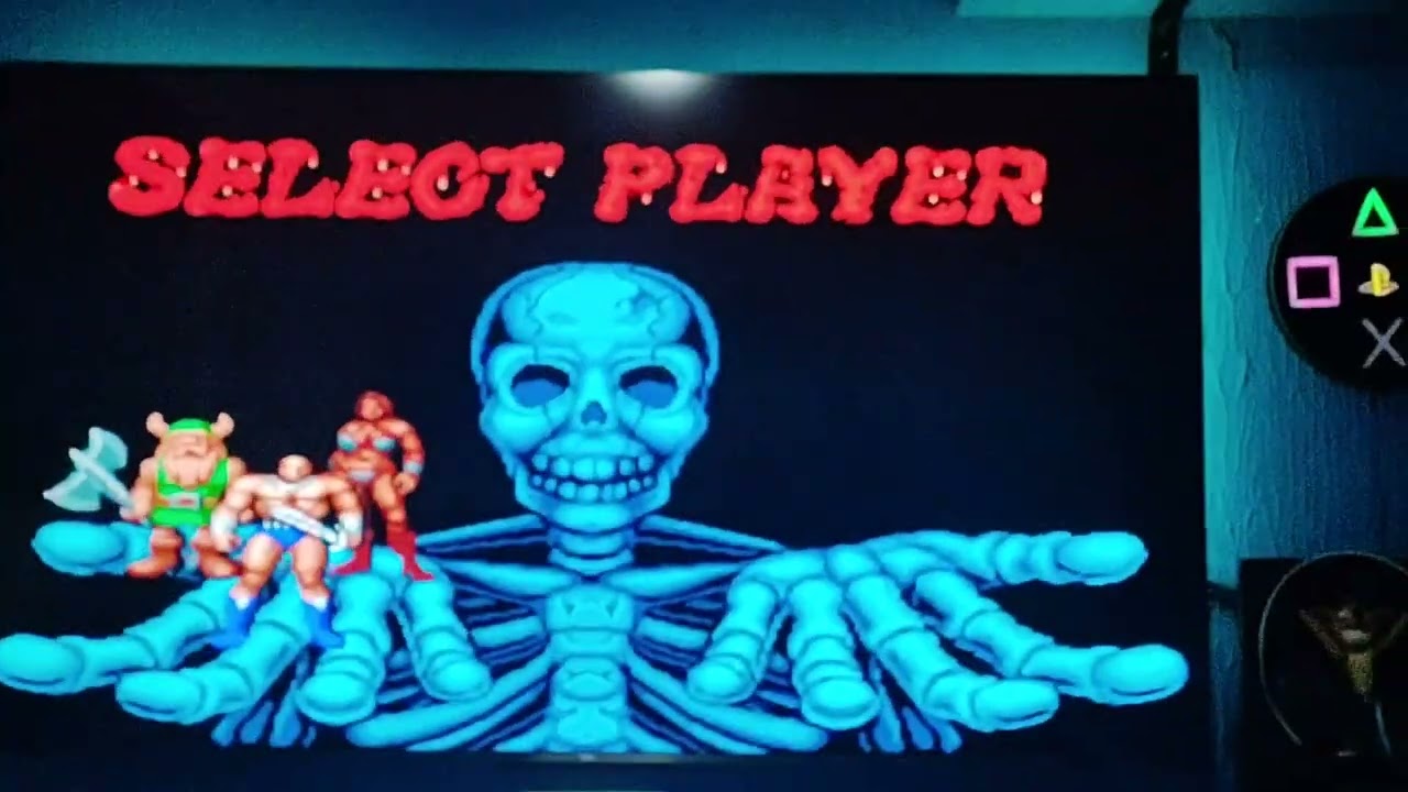 Emulador de Mega Drive na Android TV e sistema de imagem