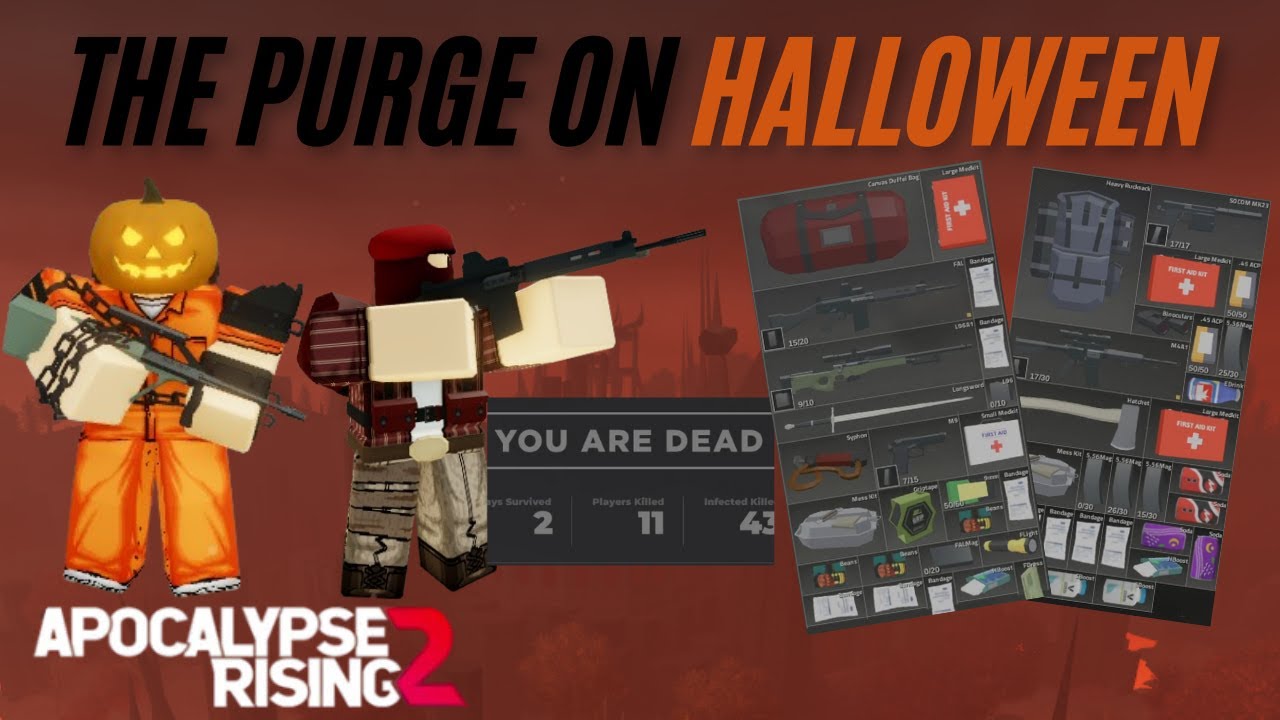 The PURGE Time Arrived In The HALLOWEEN EVENT - Apocalypse Rising 2 -