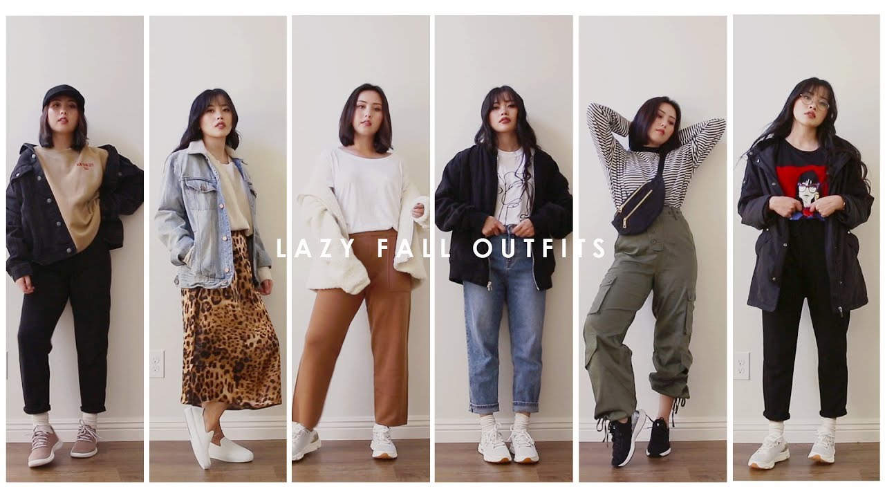 LAZY FALL OUTFITS FOR SCHOOL 2018