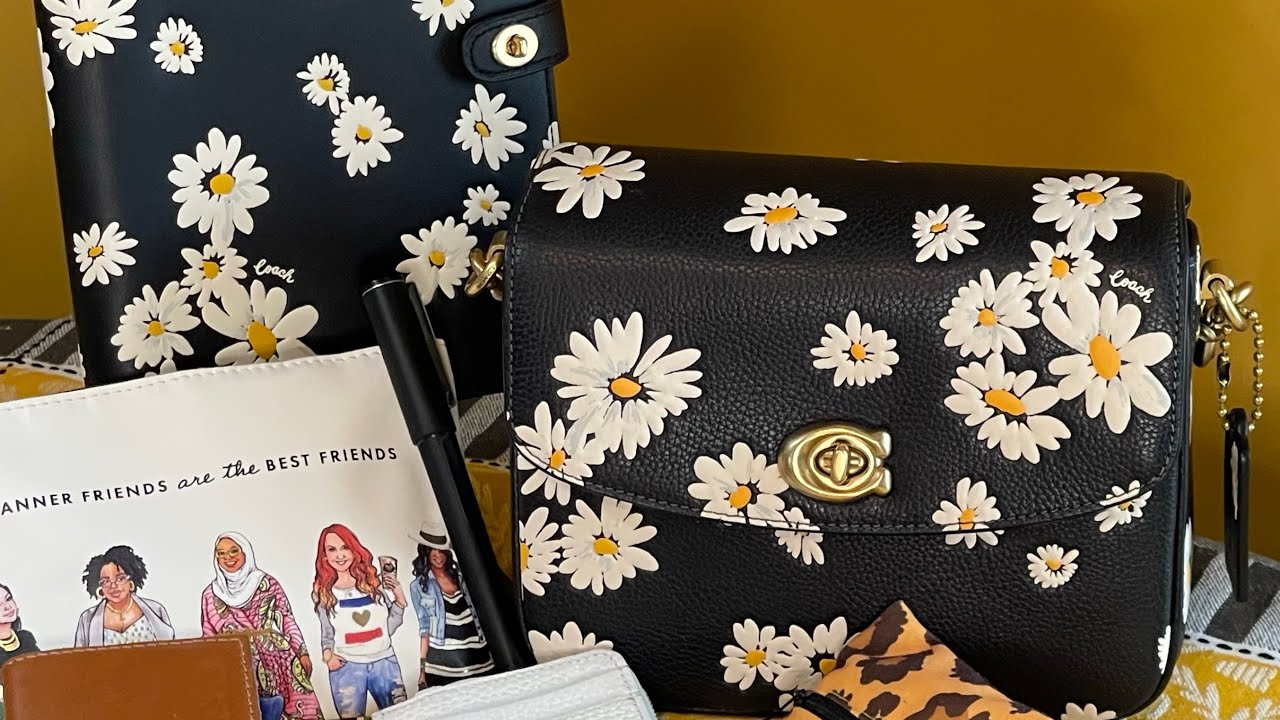 Coach Cassie Crossbody Bag 19 With Floral Print | What Fits