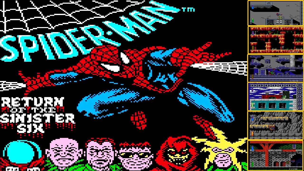 Spider-Man : Return of the Sinister Six (NES)