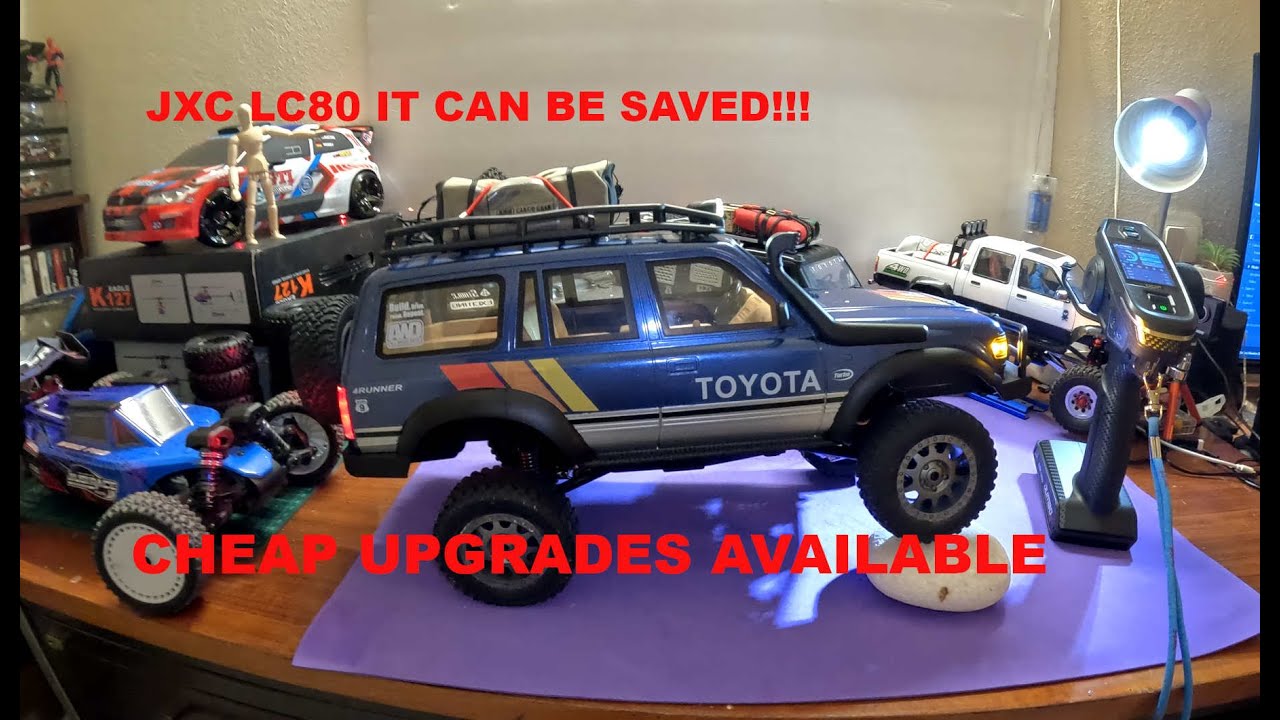 JXC LC80 I MADE THE JXC LC80 BETTER PART ONE #jxc #upgrades #mods #rccrawler