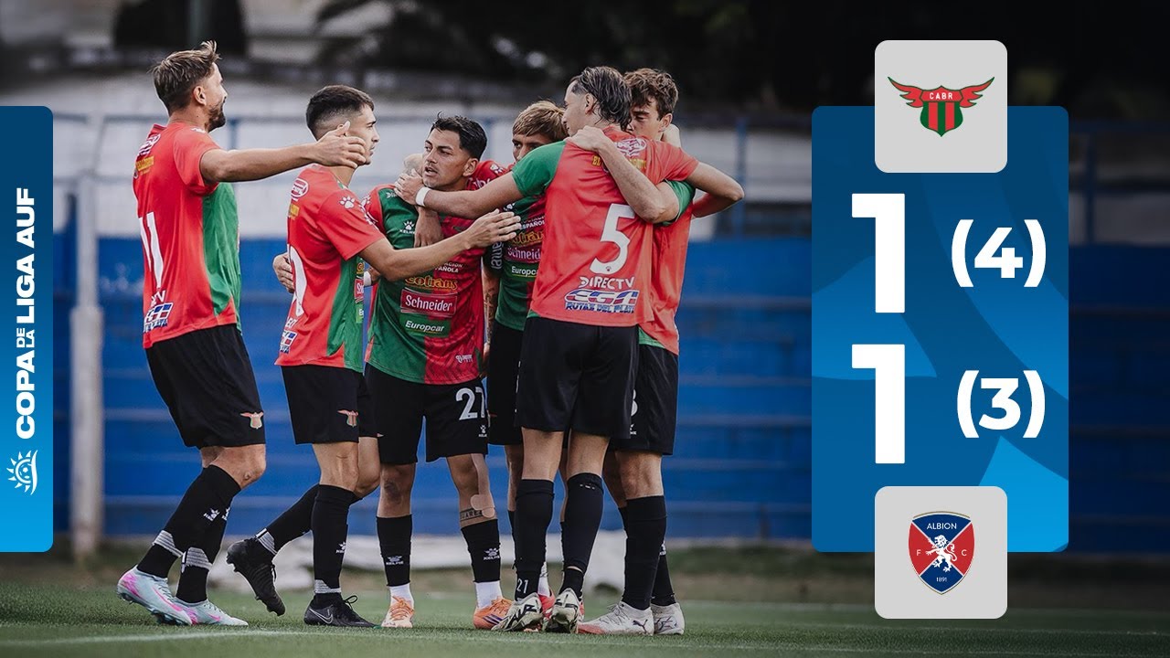 Boston River 1 (4) - (3) 1 Albion  | Resumen del partido | Copa de la Liga AUF 2026 | #AUFTV