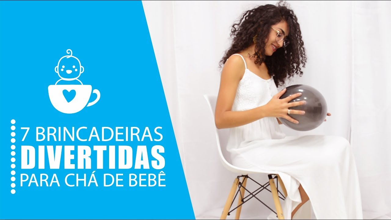 7 BRINCADEIRAS DIVERTIDAS PARA CHÁ DE BEBÊ