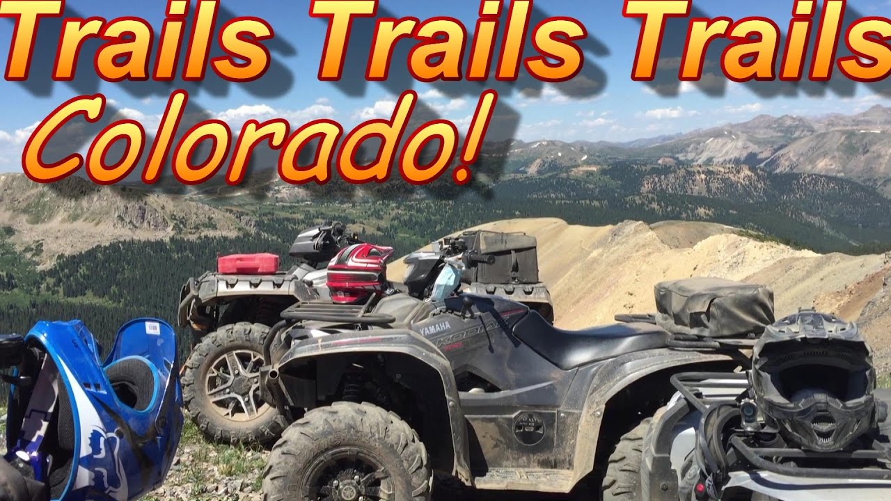 ATV trail riding Colorado Taylor park & Tincup! July 28th 2016.