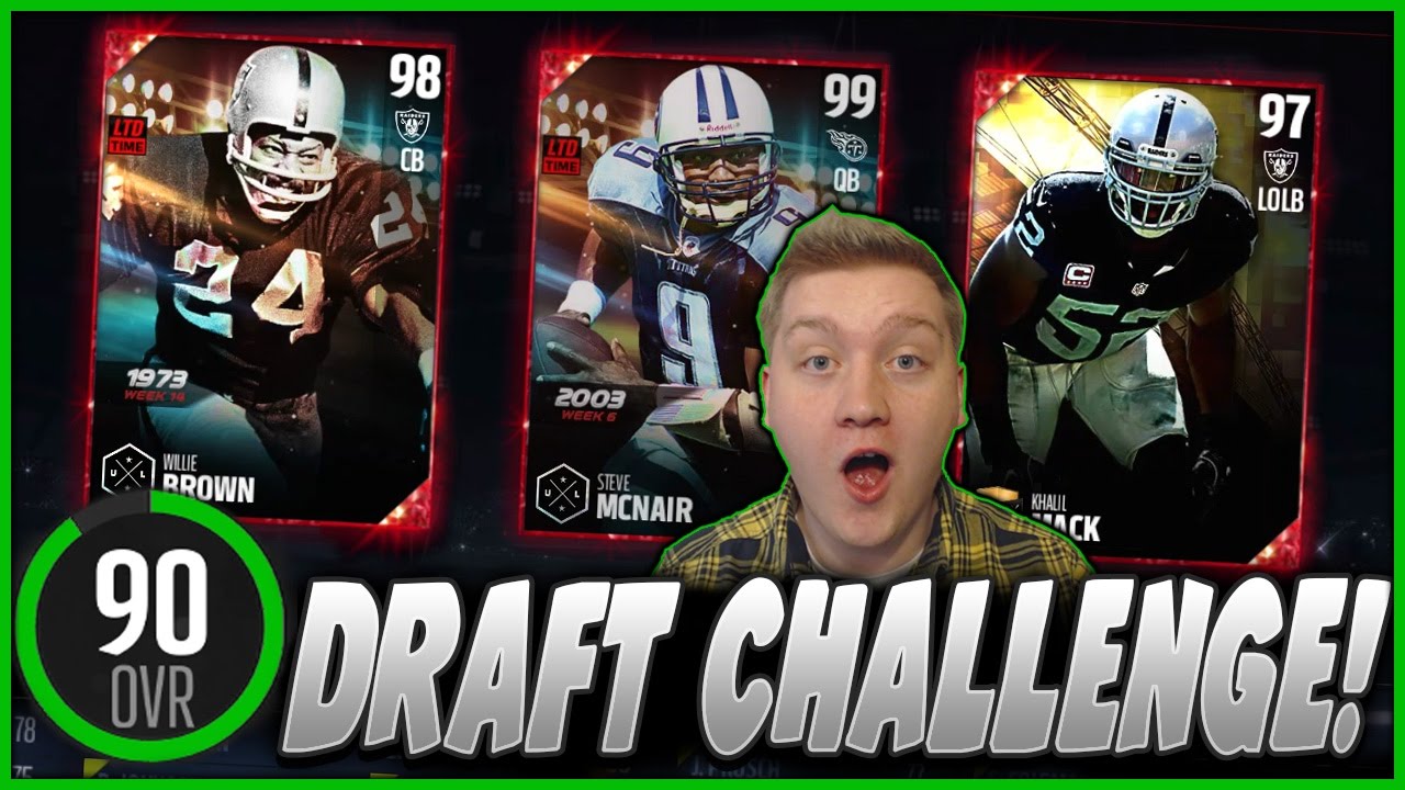 99 DRAFT CHAMPIONS! | DRAFT CHAMPIONS CHALLENGE! 90 OVERALL! | MADDEN 17 DRAFT CHAMPS