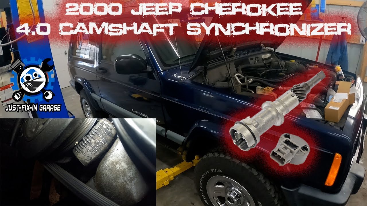 2000 Jeep Cherokee 4.0 P1391 and P0340 - Camshaft Synchronizer Replacement - Cam Sensor Grenaded!
