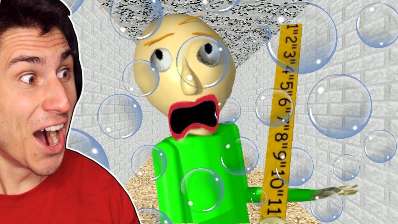 I Filled Baldi's School With 1 MILLION BUBBLES!