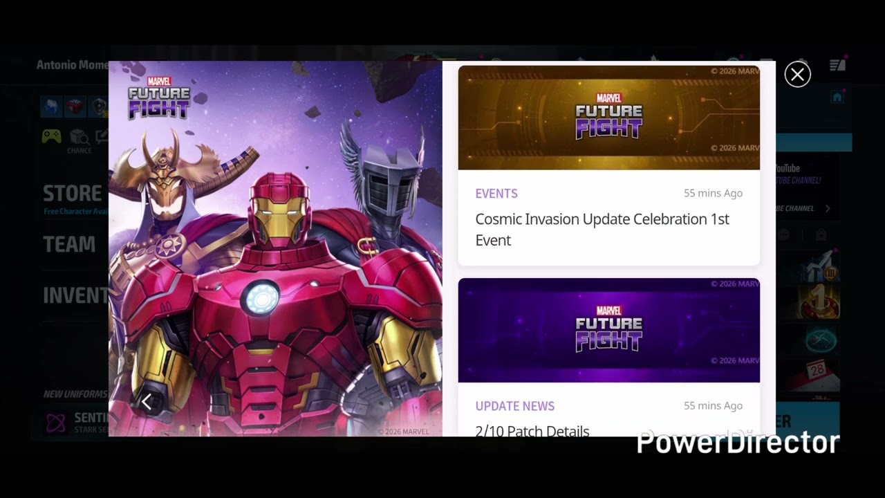 Cosmic invasion patchnotes!!!