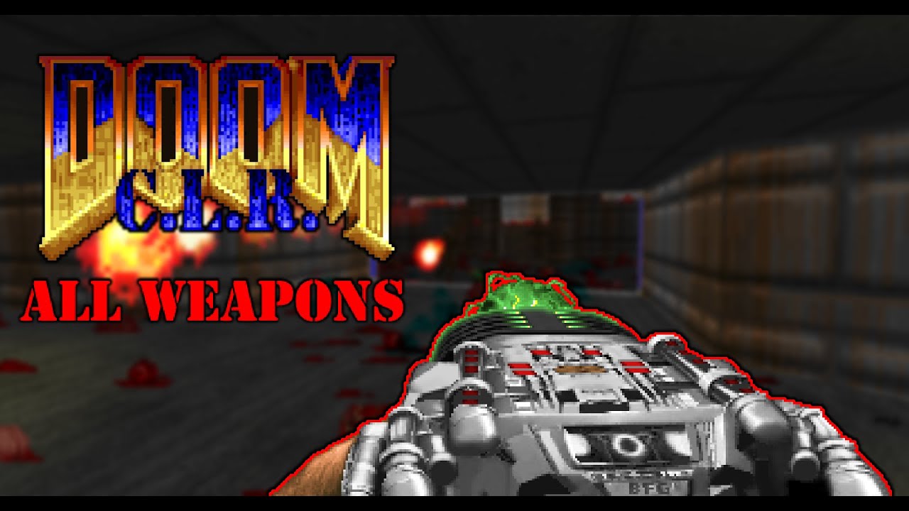 DOOM : Comic Like Remake mod | All weapons showcase