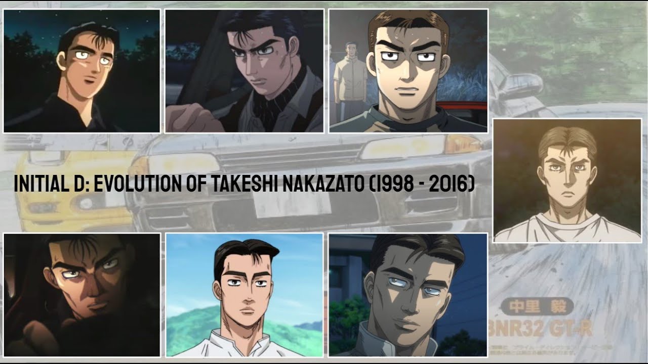 Initial D: Evolution Of Takeshi Nakazato (1998 - 2024)