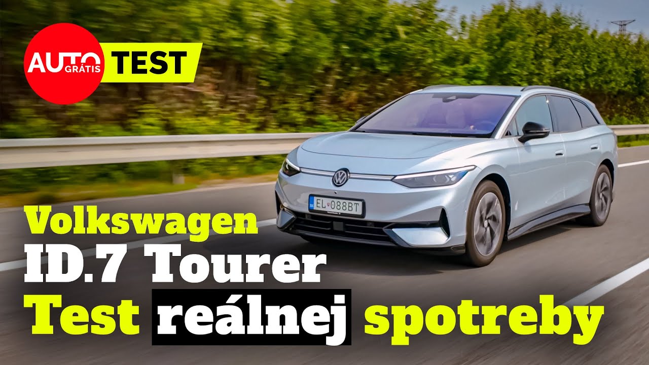 Veľký test spotreby: Za koľko REÁLNE jazdí Volkswagen ID.7 Tourer?