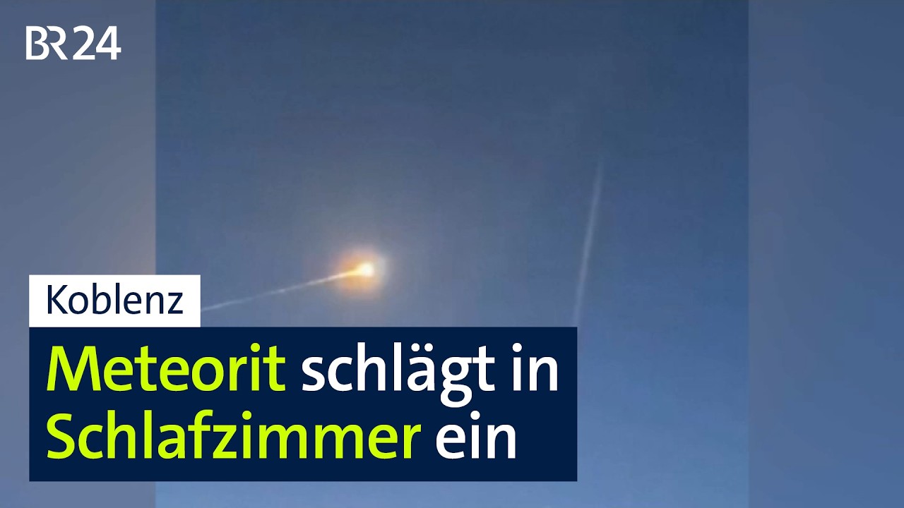 Meteorit landet im Schlafzimmer | BR24
