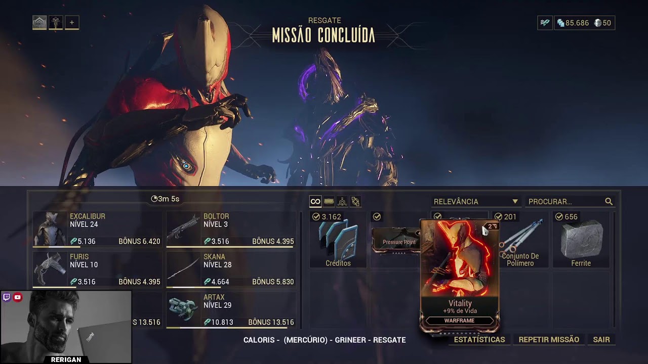 🔴 WARFRAME - COMEÇANDO COM A LIAH - #3 [EN/BR] 👽 !bot