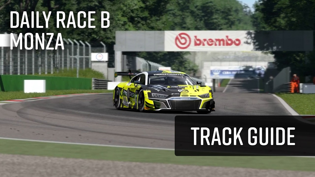 GT7 Daily Race B - Monza, Track Guide
