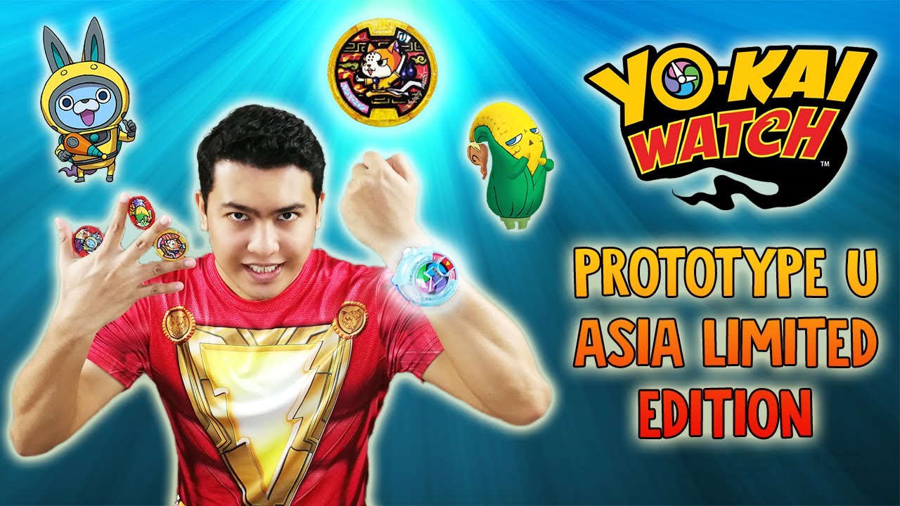 KungFu NYAN GOLD MEDAL~ DX Yo-kai Watch Prototype U Asia Limited Edition Version Unboxing and Review