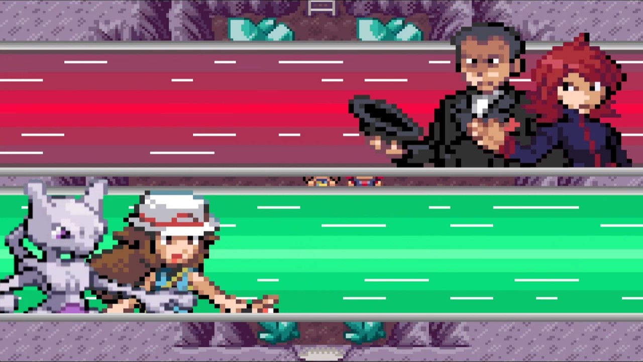 Pokemon Dark Violet - Climax Battle vs Team Rocket Kamon and Boss Giovanni + Catching Mewtwo