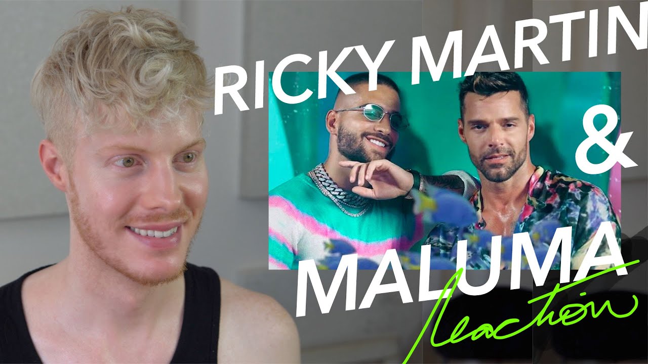 MALUMA RICKY MARTIN NO SE ME QUITA REACTION