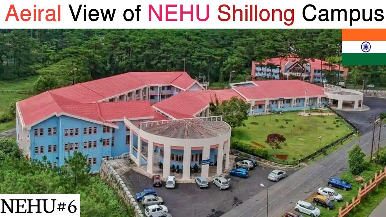 NEHU Full Campus Drone View| North Eastern Hill University