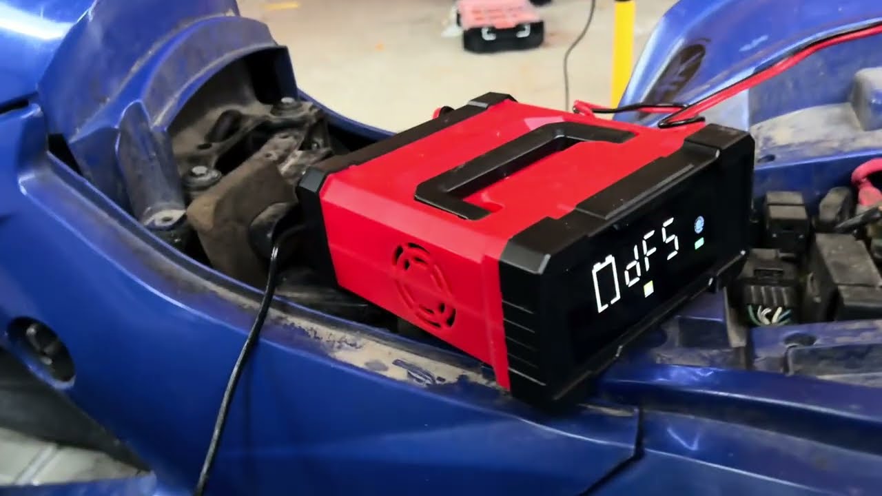 20A Smart Battery Charger Review | Fast 12V/24V Car, ATV & LiFePO4 Trickle Charger Test