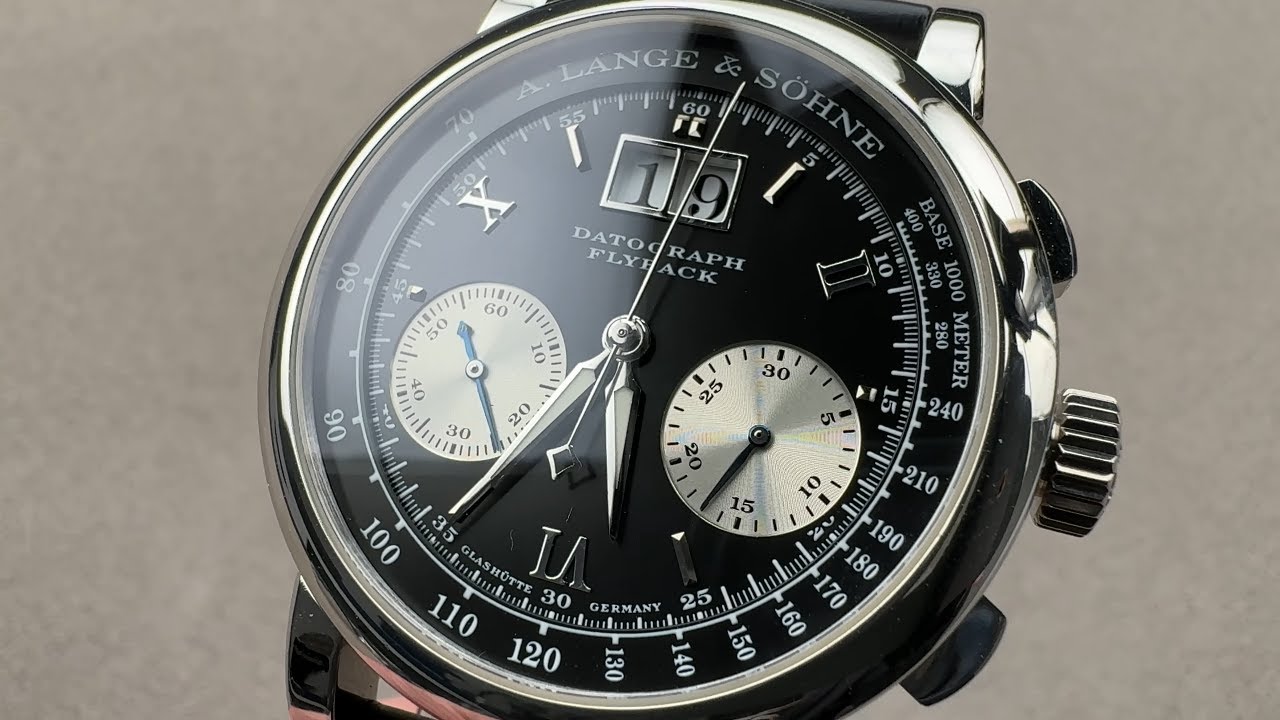 A. Lange & Sohne Datograph (403.035) A. Lange & Sohne Watch Review