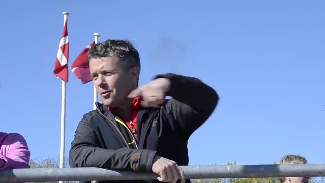 Kronprins Frederik viste olympisk topform i Helsingør