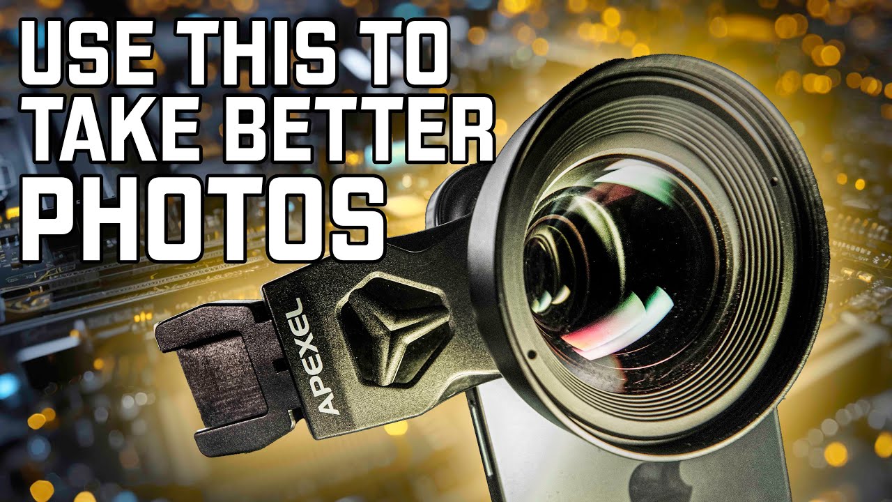 Enhance Every Closeup Photo: Apexel HD HB100 Ultra Macro Smartphone Lens