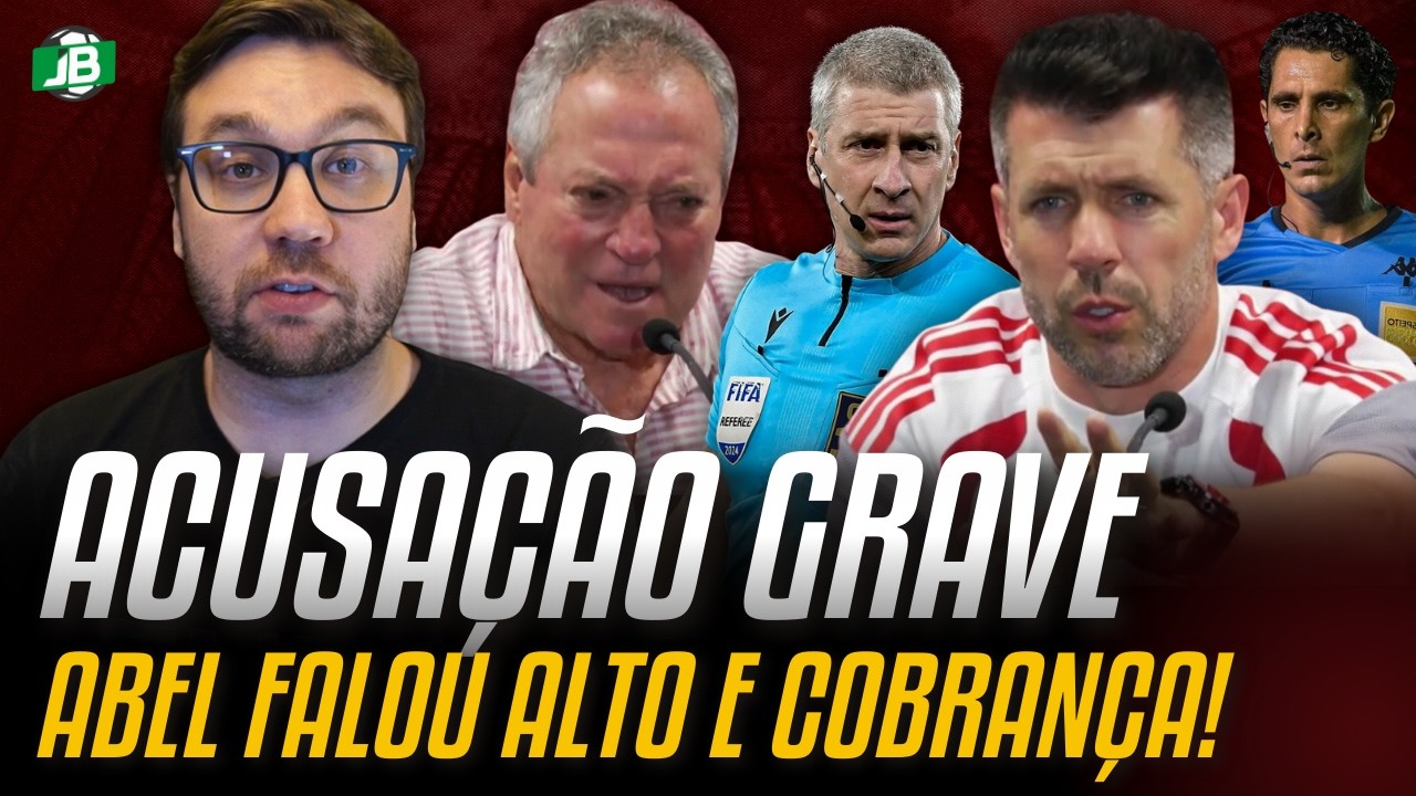 🟥 VESTIÁRIO DO INTER TEVE ACUSAÇÃO GRAVE, ABEL FALANDO ALTO E CAPITÃO COBRANDO JOGADORES DO GRÊMIO