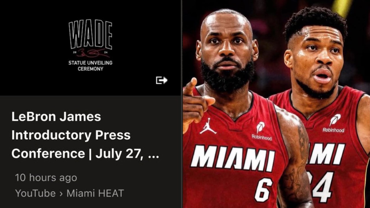 Неужели Miami Heat только что &laquo;слили&raquo; переход Леброна Джеймса в команду?
