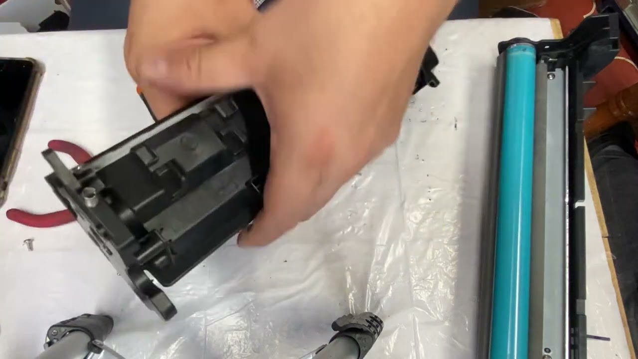 Cómo Recarga Toner 58 a  hp Cf258x M404  M428