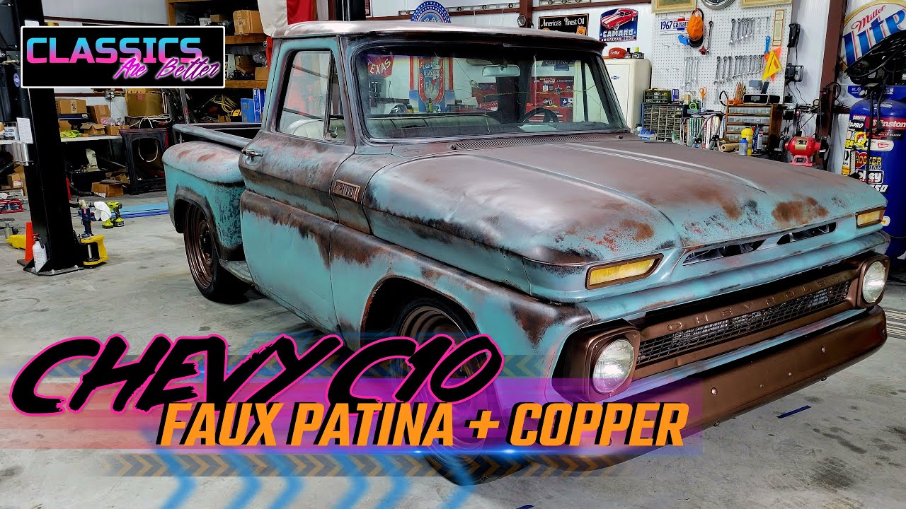 Stunning Transformation: Faux Patina C10 Gets the Copper Treatment
