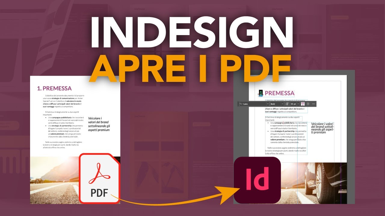 Finalmente! Ora i PDF si aprono su InDesign