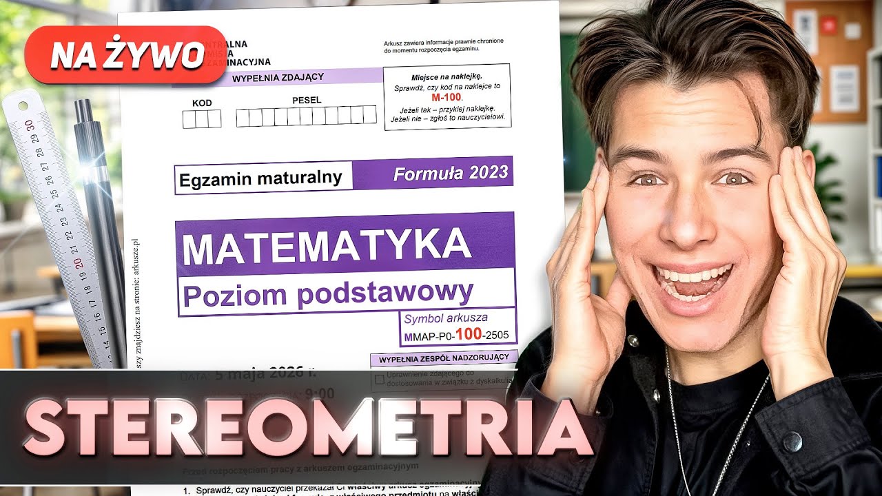 [🔴 LIVE] GRIND DO MATURY &ndash; STEREOMETRIA