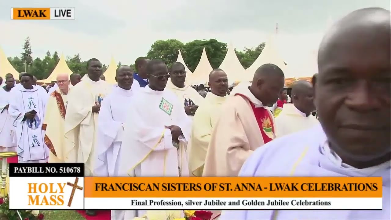08-12-2023 | CAPUCHIN TV LIVE |FRANCISCAN SISTERS OF ST.ANNA CELEBRATIONS | ST.PETERS CLAVER-LWAK
