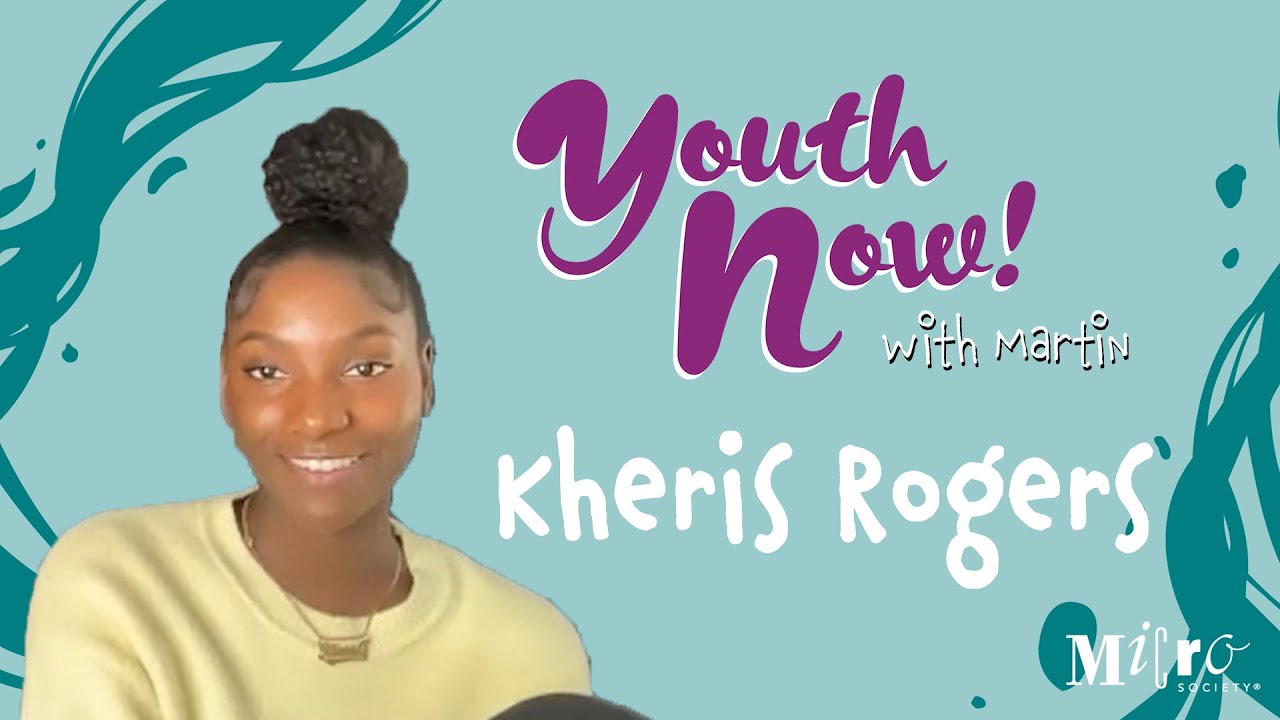 Youth Now! || Young Activist, Designer, Author Kheris Rogers Encourages Kids to Shine Bright