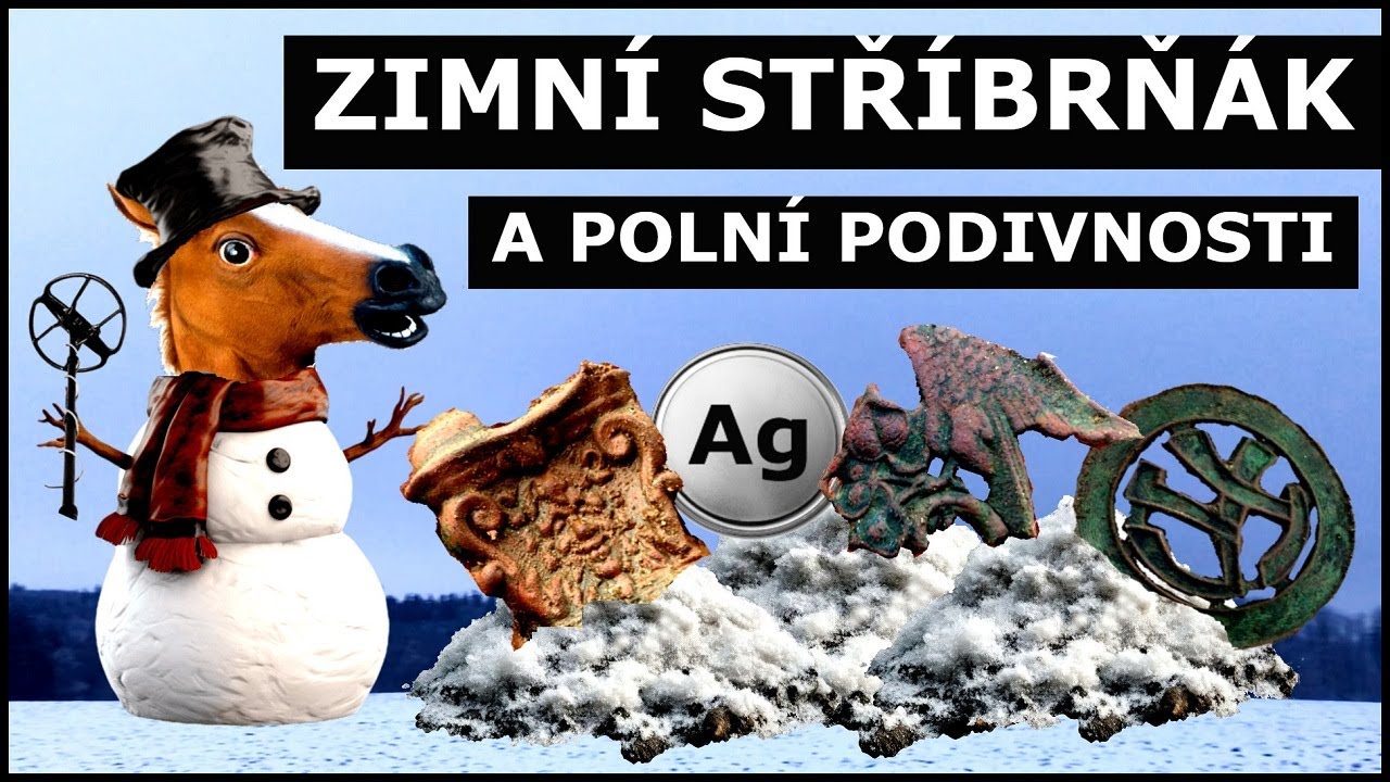 Detektor na sněhu - stříbrňák a rozličné  záhadné věcičky