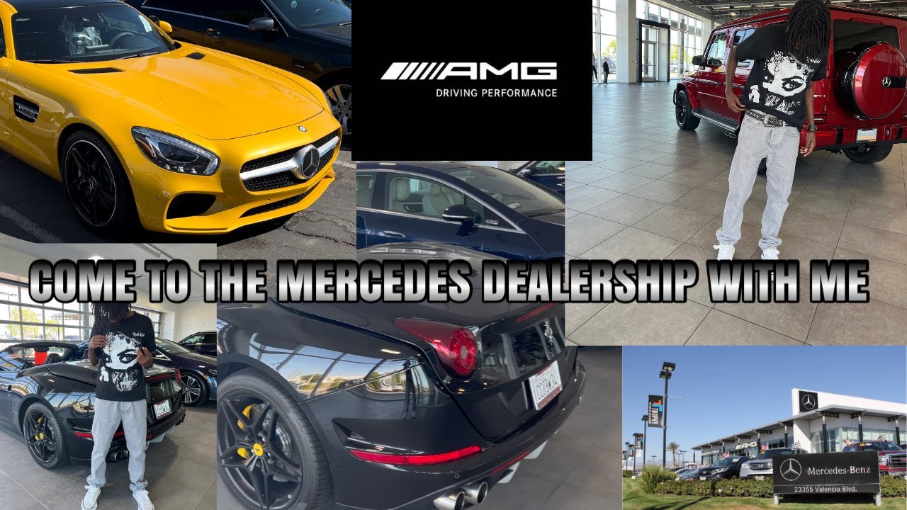 Come To The Mercedes Dealership With Me + VLOG!